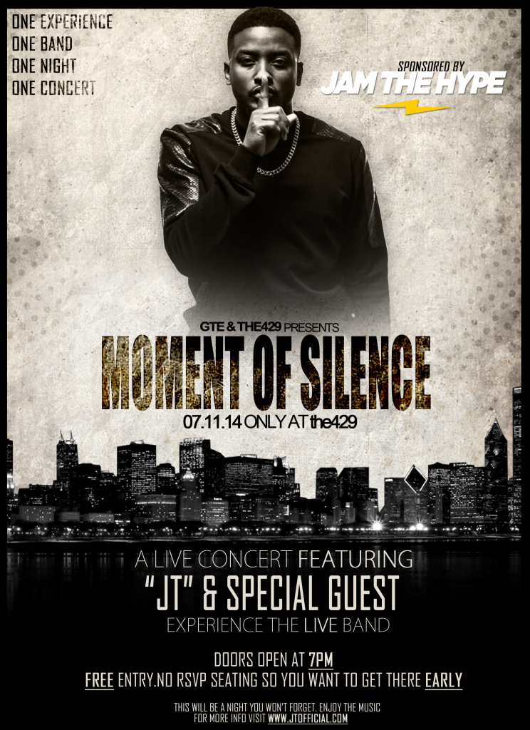 Moment of Silence Concert Poster