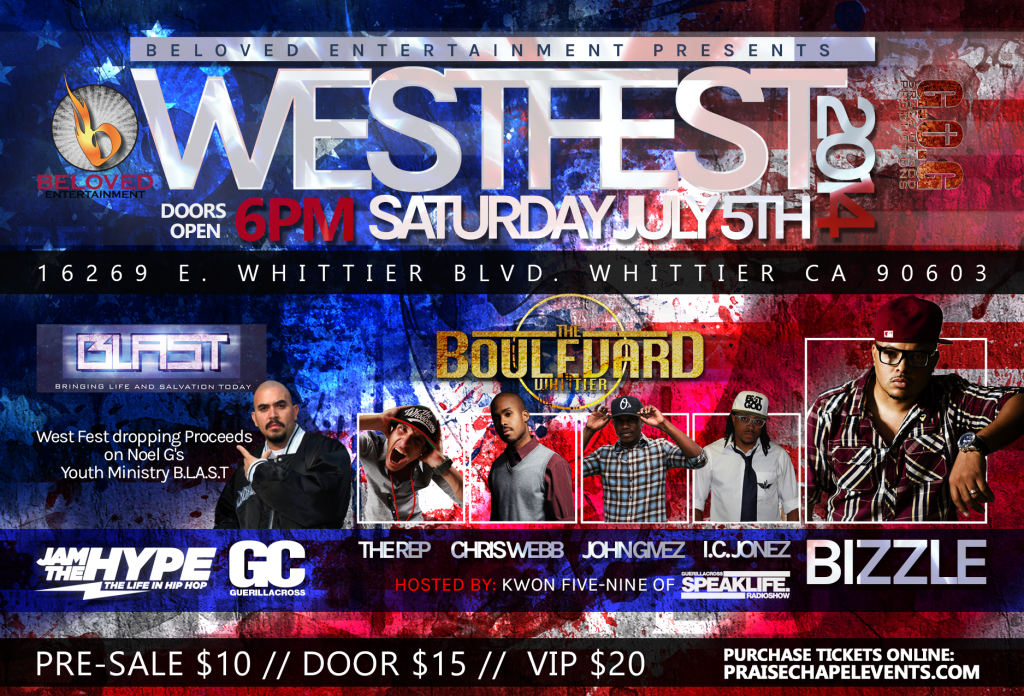 WESTFEST2014 BIZZLE BACKSIDE