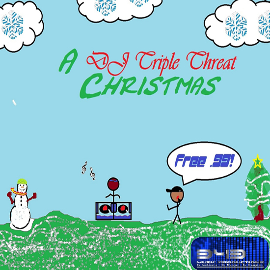 A DJ Triple Threat Christmas album and instrumentals‏