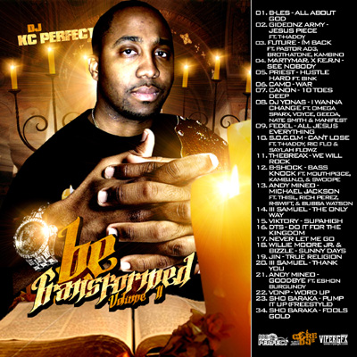 “Be Transformed V2” mixtape by DJ KC Perfect