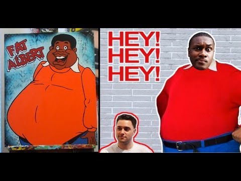 The Homeless Heroes – Fat Albert Rap & Painting