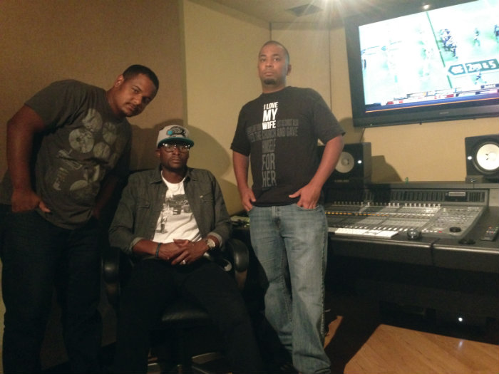 Cheno Lyfe & Bless’ED Working In The Studio With NBA Player Keyon Dooling