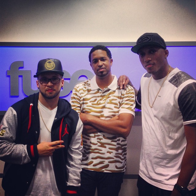 Lecrae & Andy Mineo At Fuse TV With Esteban Serrano