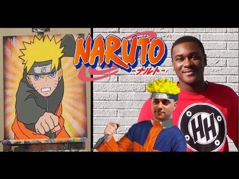 The Homeless Heroes – NARUTO RAP AND PAINTING