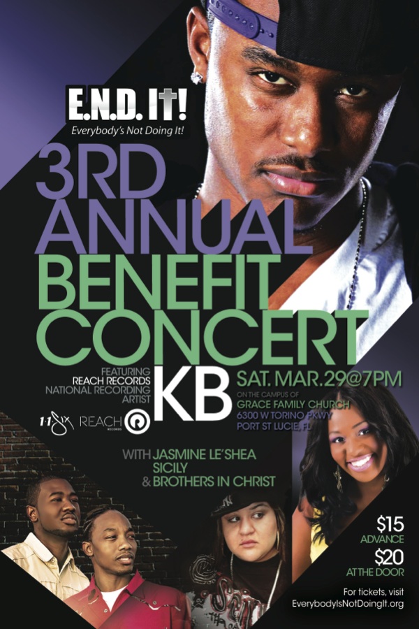 E.N.D. IT! BEATZ Youth Conference & Concert Featuring KB, Sicily, Jasmine Le’Shea, & Brothers In Christ