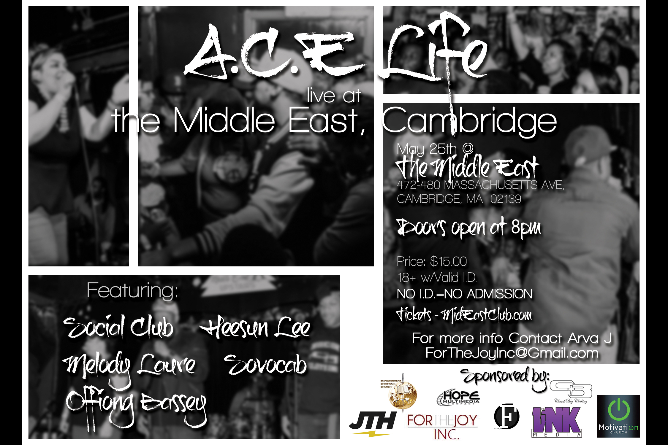 A.C.E. Life Live At The Middle East – Cambridge, MA (feat. Social Club & HeeSun Lee)