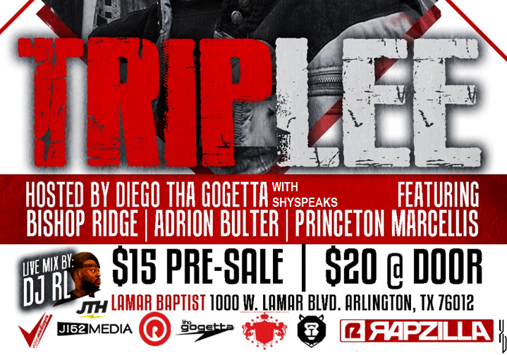 B.I.G. Records Presents: Trip Lee, Princeton Marcellis, & More – Arlington, TX