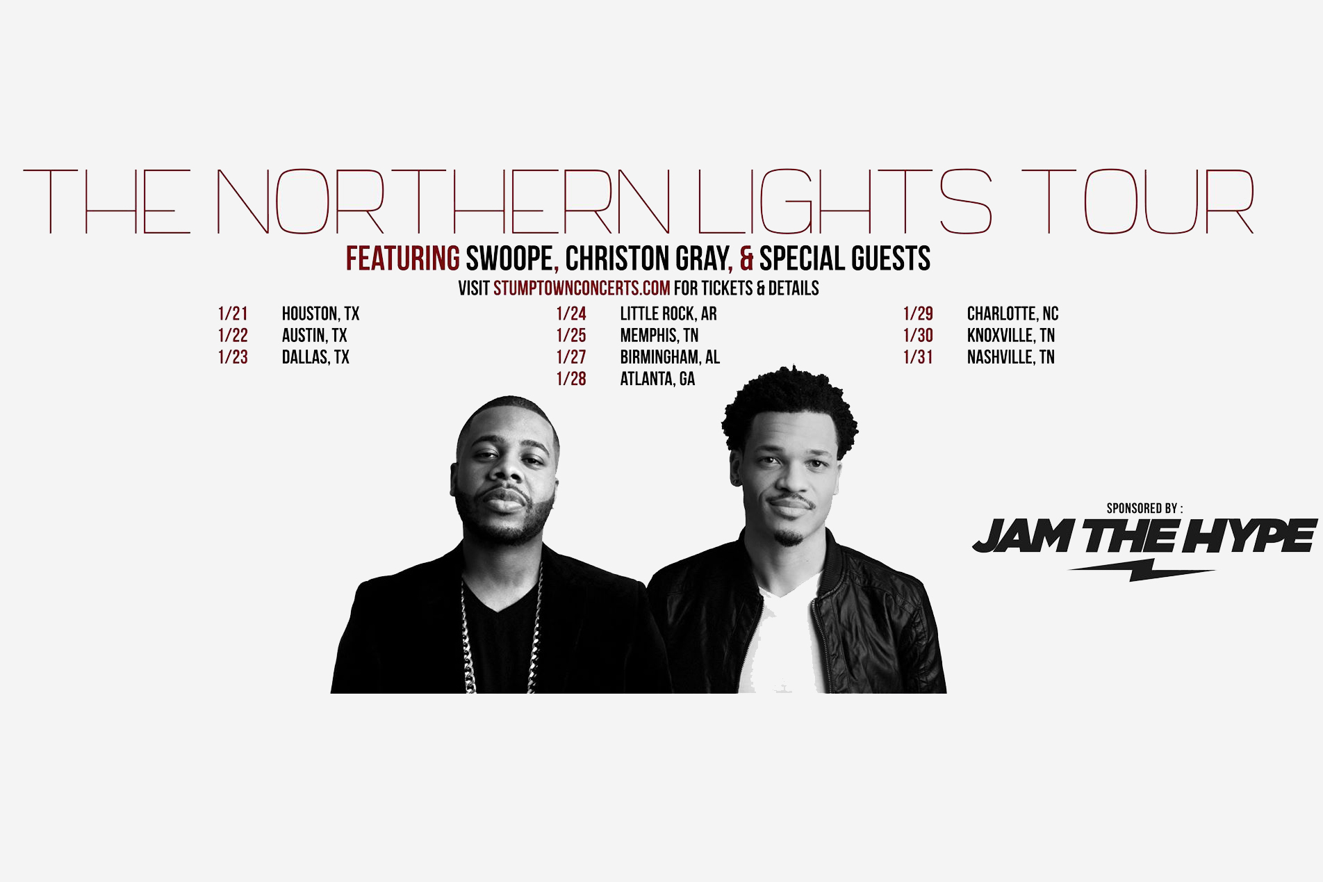 The Northern Lights Tour feat. Swoope, Christon Gray, & MORE!