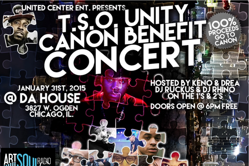 TSO & Chicago Christian Hip-Hop Community Present ‘Canon Benefit Concert’