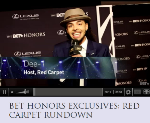 Dee-1 Interviews Usher, Trey Songz, & Ne-Yo On BET Red Carpet