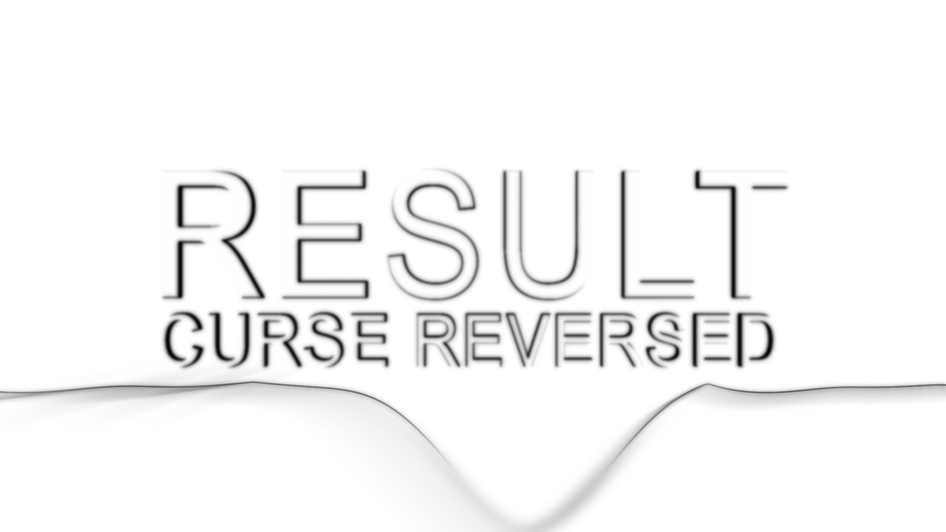 Result – Curse Reversed (Backwards Rap)