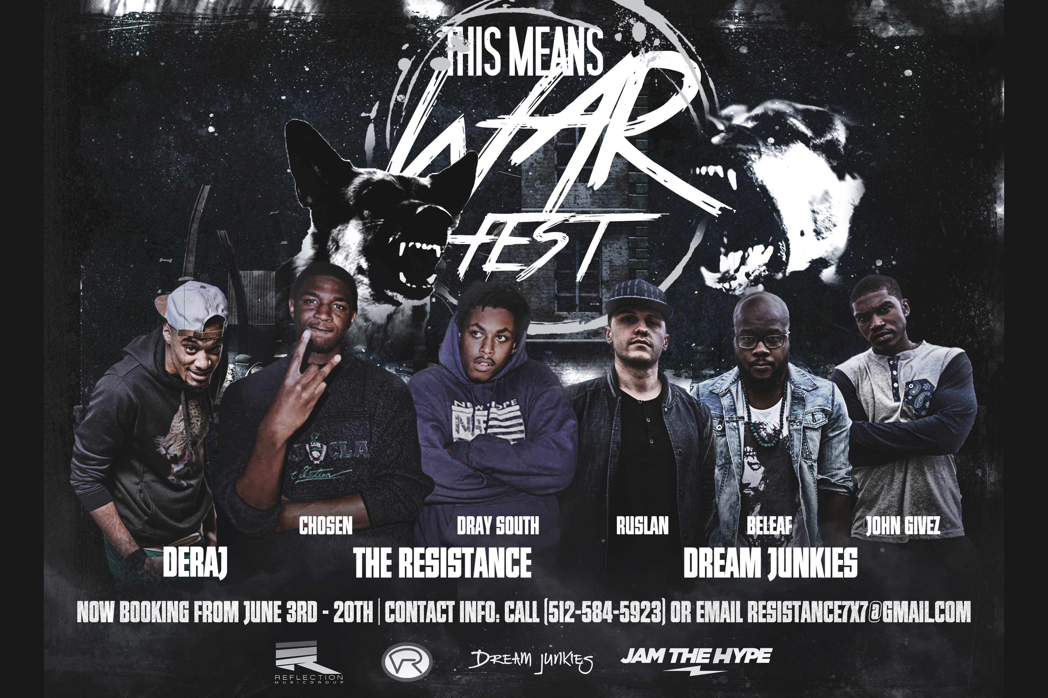 This Means War Fest feat. The Resistance, Deraj, Ruslan, Beleaf, & John Givez [NOW BOOKING]