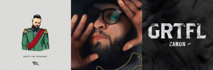 Marty of Social Club, Andy Mineo, & Canon Release New Music