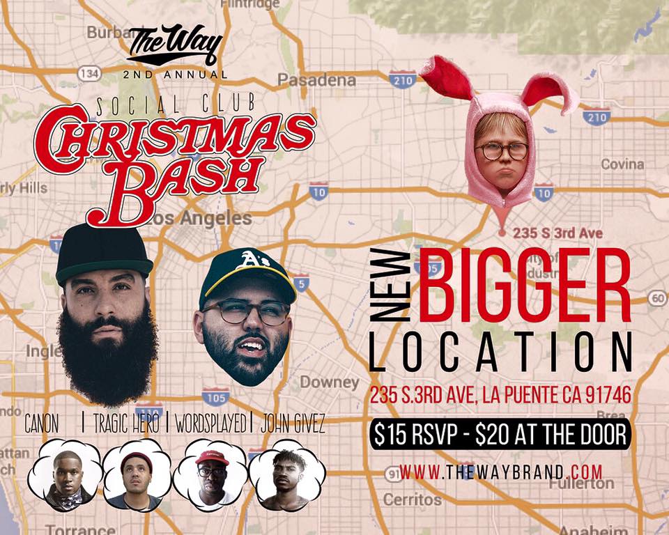 2nd Annual Social Club Christmas Bash Live