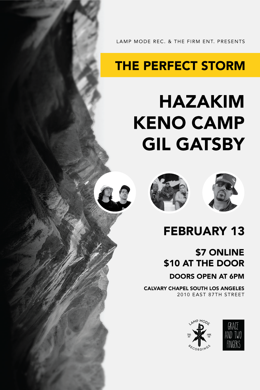 The Perfect Storm Ft. Hazakim, Keno Camp, & Gil Gatsby Headed To L.A.