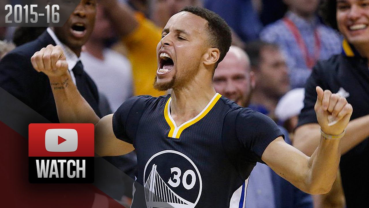 Watch Stephen Curry Continue To Break Records Versus Thunder