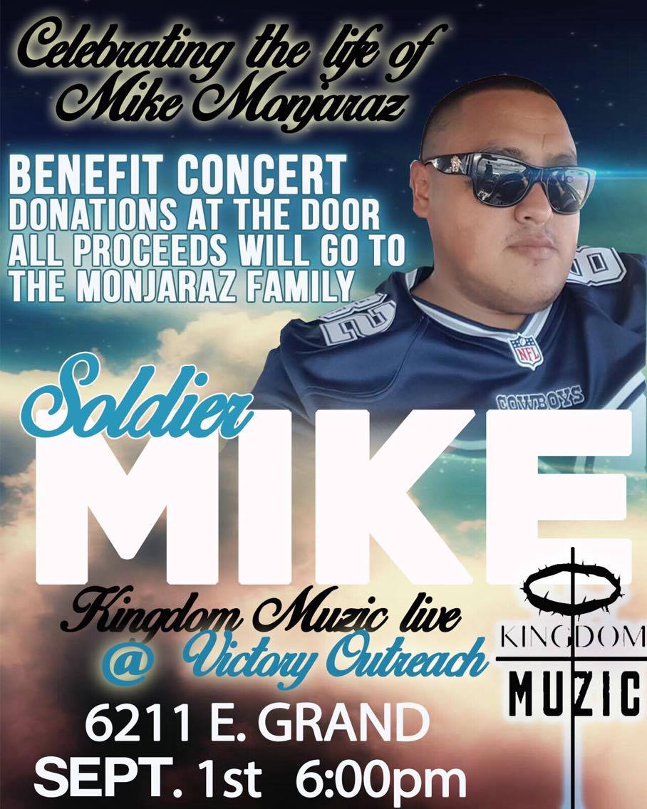 Kingdom Muzic Hosting Benefit Concert Honoring “Soldier” Mike Monjaraz