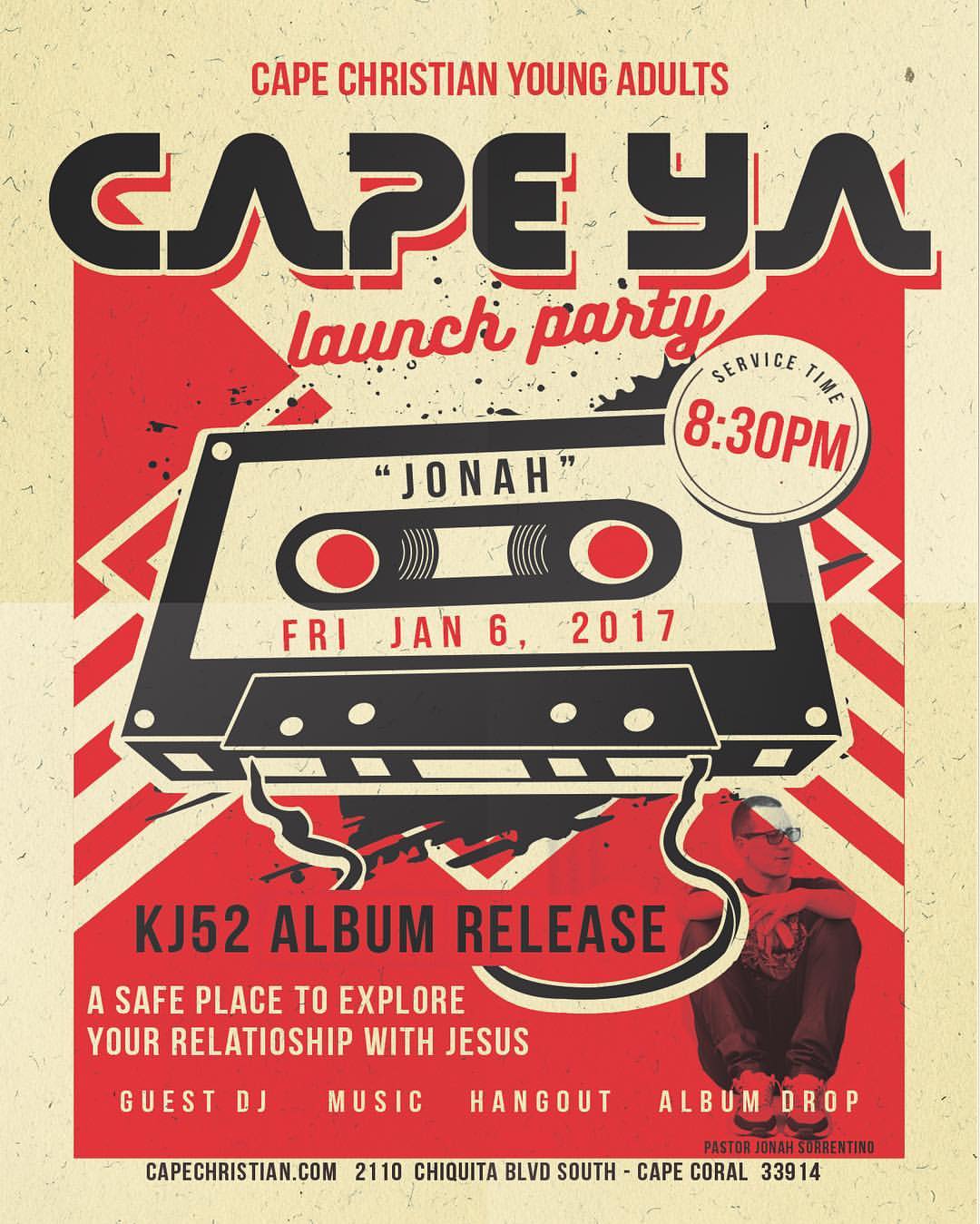 Livestream: January 6th – KJ52 “Jonah” Album Release Party