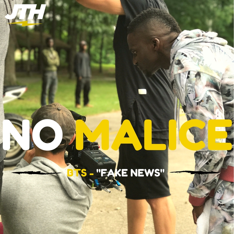 No Malice Filming Music Video For “Fake News”