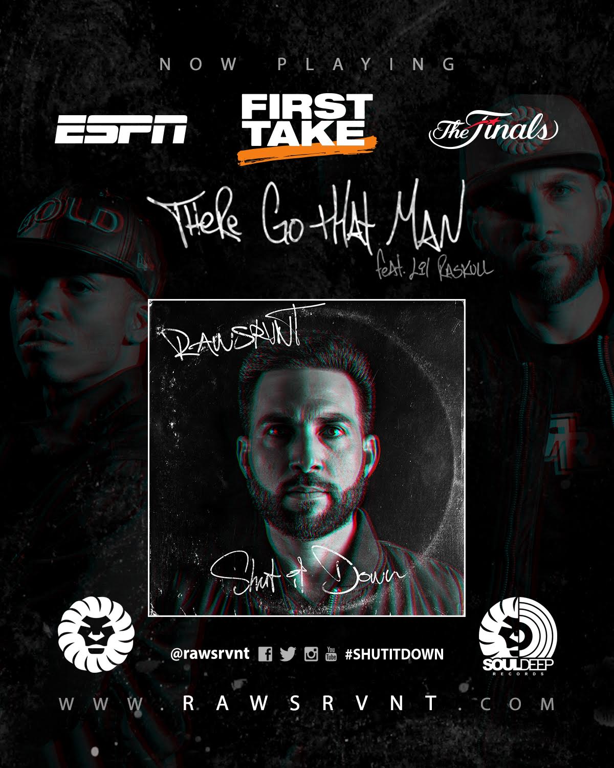 Rawsrvnt’s “There Go That Man” featured on ESPN’s “First Take” during NBA Finals