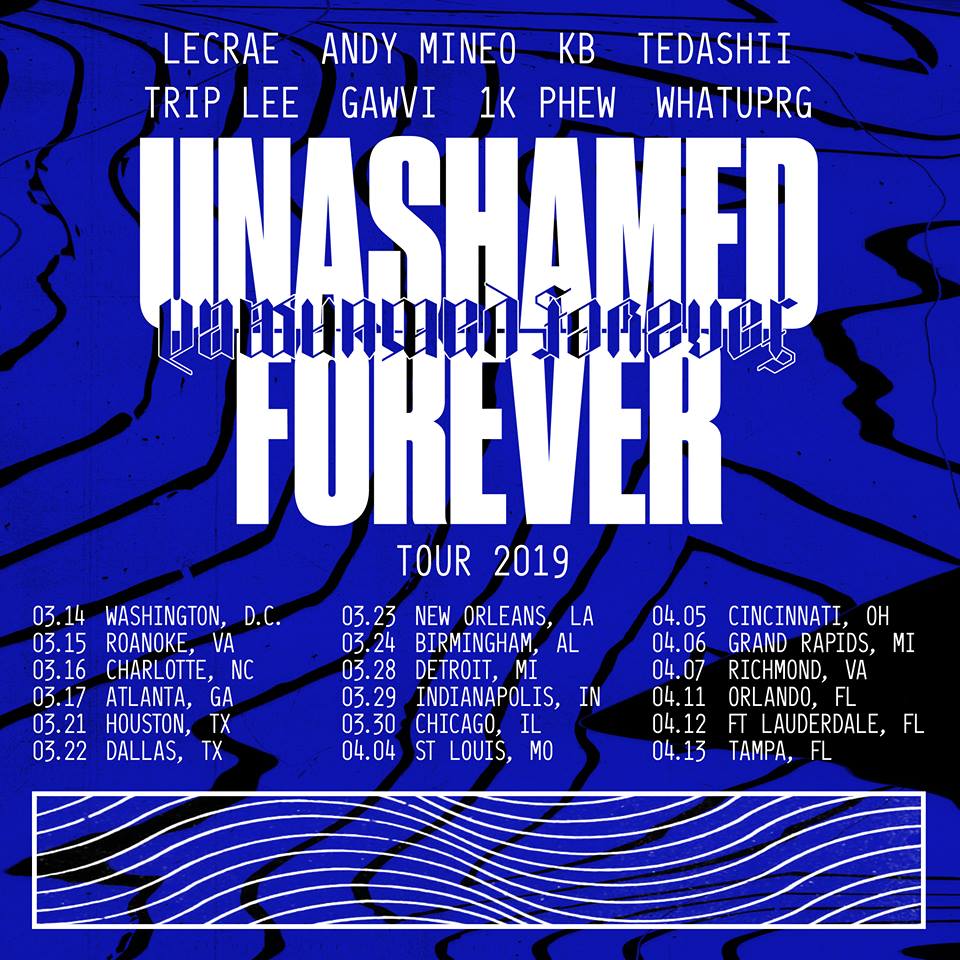 Reach Records’ Unashamed Forever Tour Dates Released